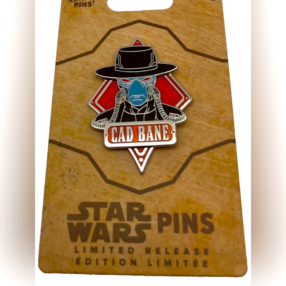 DISNEY STAR WARS BOUNTY HUNTER SERIES CAD BANE 2023 LIMITED RELEASE PIN